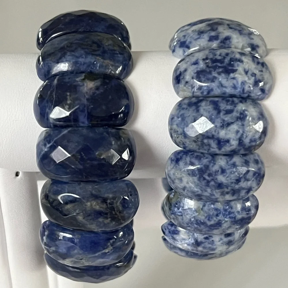 BRACELET BUNDLE | Blue Spot Jasper & Sodalite